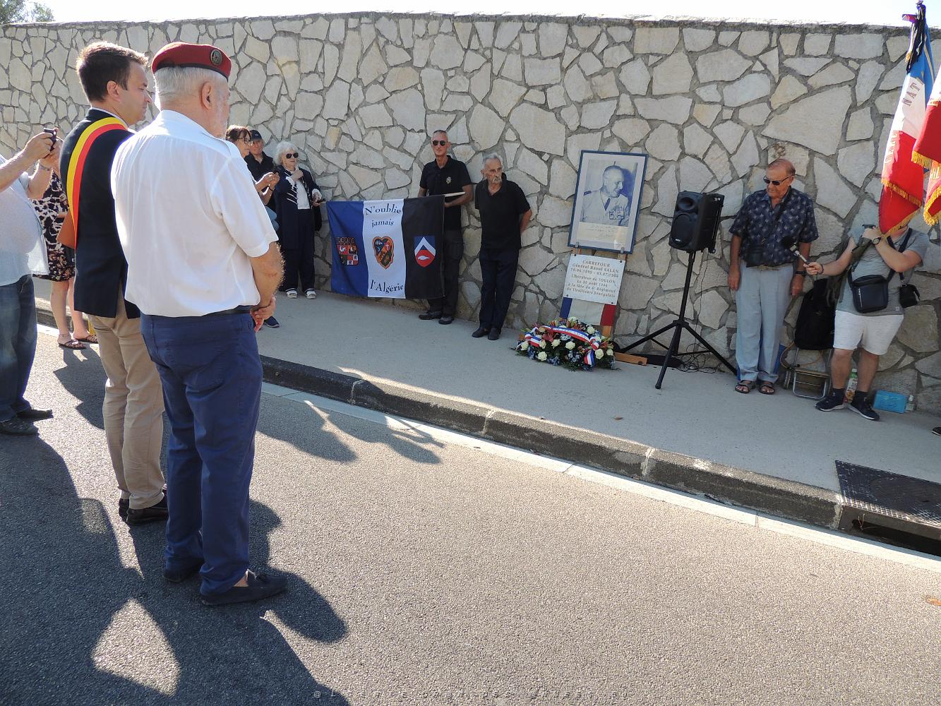 2022 08 28 TOULON HOMMAGE AU LIBERATEUR DE TOULON GENERAL RAOUL SALAN (2).JPG -           